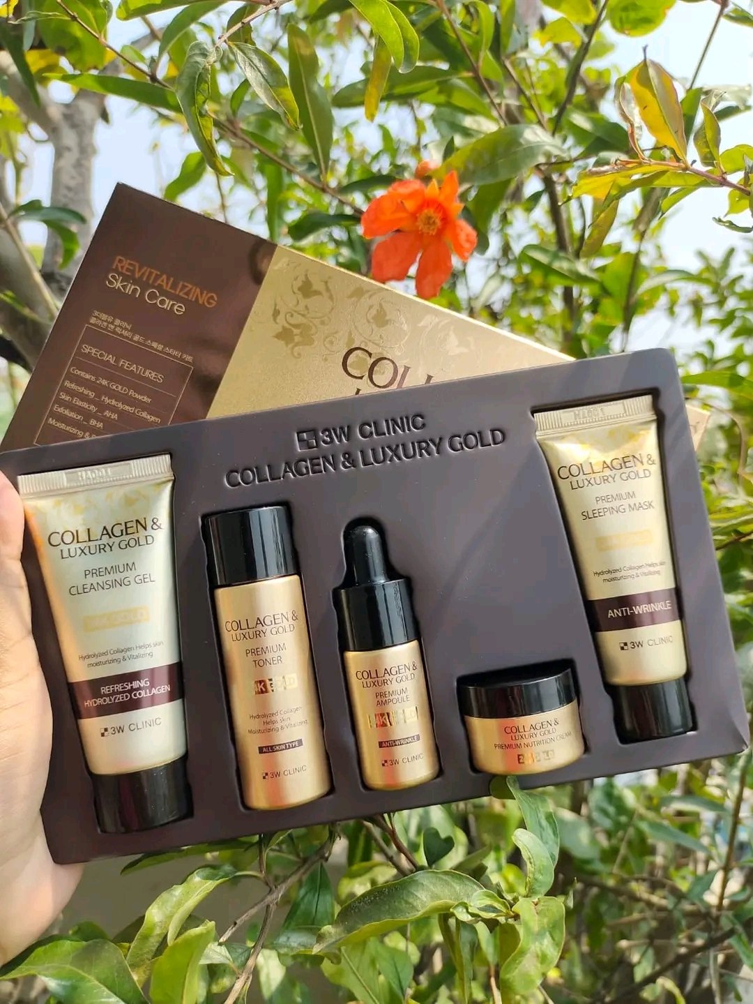 3W Clinic Collagen and Luxury Gold Special Starter Kit 24K - Image 2