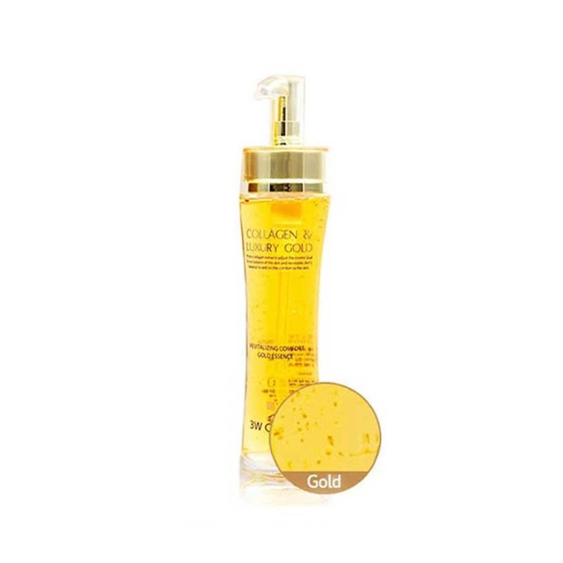 3W Clinic collagen and luxury revitalizing comfort 24K gold essence (150ml)