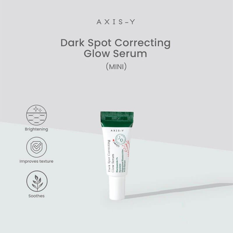 AXIS-Y Dark Spot Correcting Glow Serum 5ml – Niacinamide brightening serum for dark spots