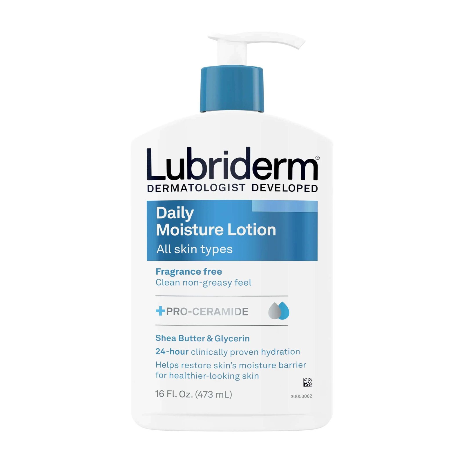 Lubriderm Daily Moisture Body Lotion Fragrance Free 177ml