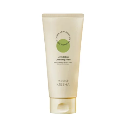 Missha-Creamy-Latte-Green-Tea-Cleansing-Foam