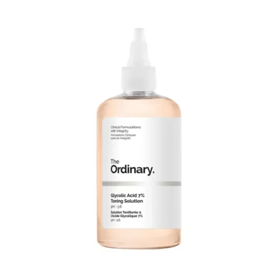 The Ordinary Glycolic Acid 7% Toning Solution – exfoliating and brightening facial toner 240ml