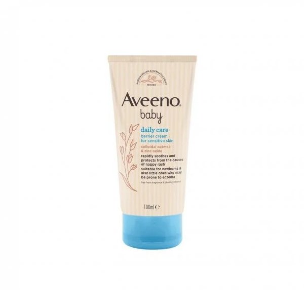 Aveeno Baby Daily Care Barrier Cream for Sensitive Skin 100ml