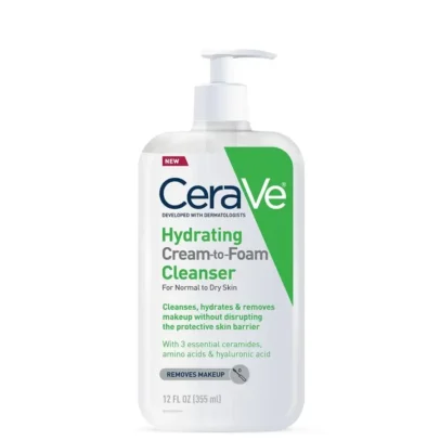 Hydrating Cream-to-Foam Cleanser