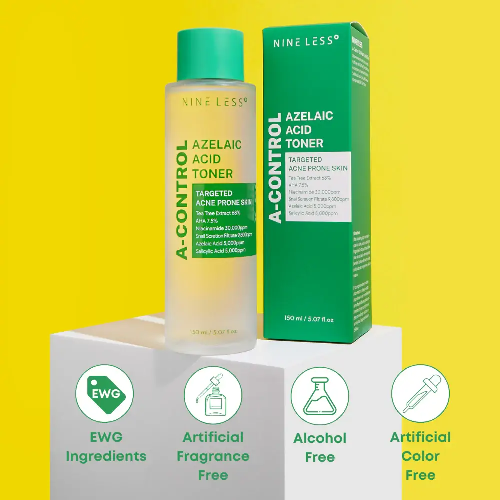 Nineless A-Control Azelaic Acid Toner 150ml - Image 3