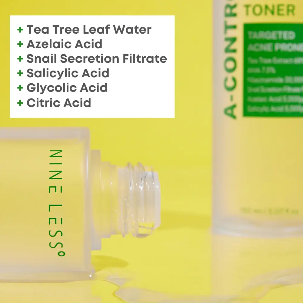 Nineless A-Control Azelaic Acid Toner 150ml - Image 4