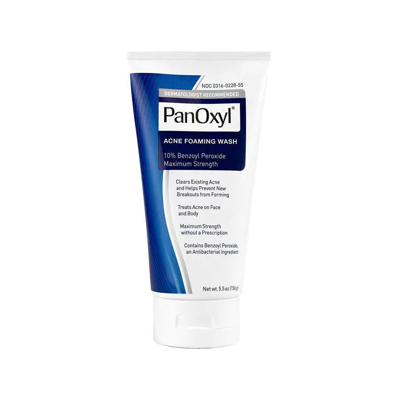 PanOxyl Acne Foaming Wash With Benzoyl Peroxide 10% 156gm