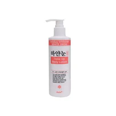 Nella White Snow Tone Up Body Lotion for instant skin brightening